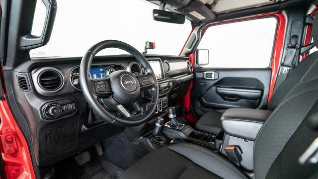 used 2021 Jeep Wrangler Unlimited car, priced at $33,580