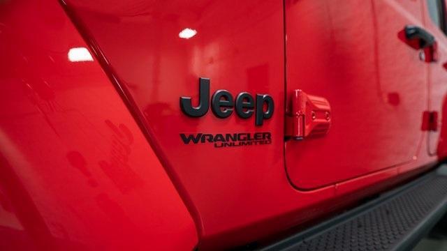 used 2021 Jeep Wrangler Unlimited car, priced at $38,100