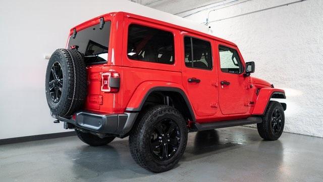 used 2021 Jeep Wrangler Unlimited car, priced at $38,100