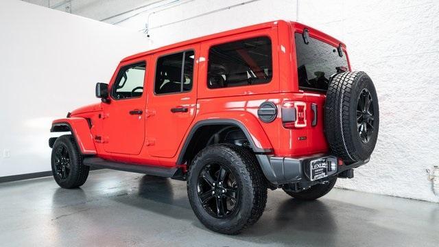 used 2021 Jeep Wrangler Unlimited car, priced at $38,100