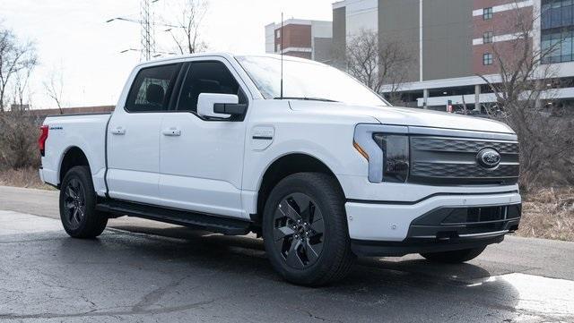 used 2022 Ford F-150 Lightning car, priced at $62,500