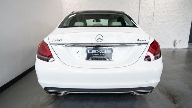 used 2021 Mercedes-Benz C-Class car, priced at $33,000