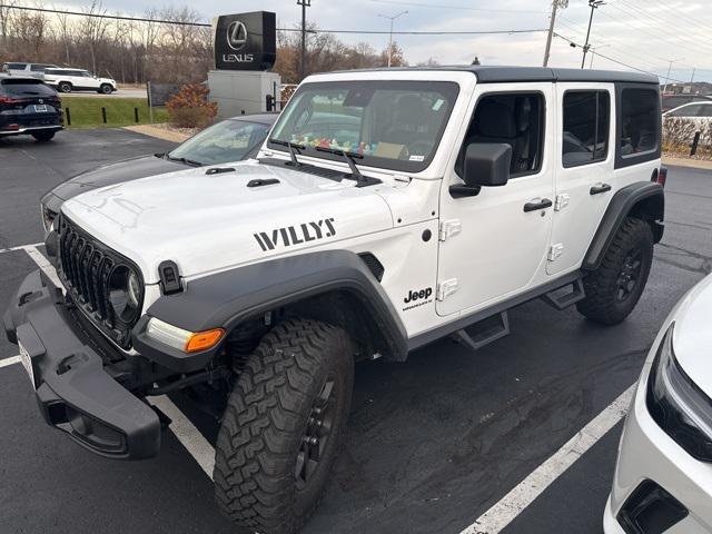 used 2025 Jeep Wrangler car, priced at $38,492