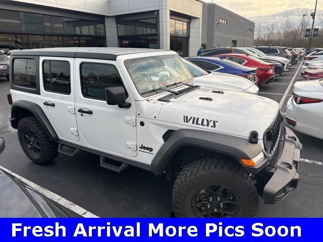 used 2025 Jeep Wrangler car, priced at $38,492