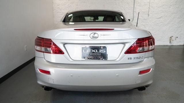 used 2011 Lexus IS 250C car, priced at $20,900