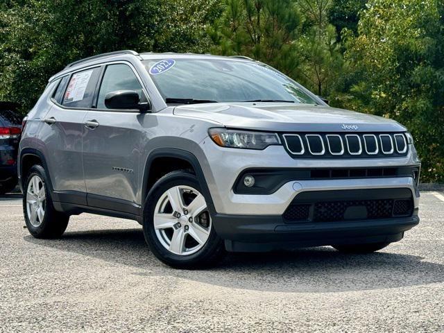 used 2022 Jeep Compass car, priced at $22,476