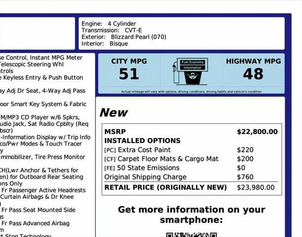 used 2010 Toyota Prius car, priced at $7,950