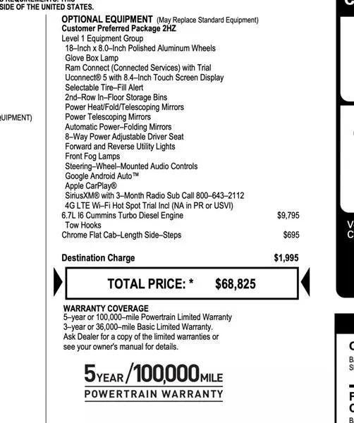 used 2024 Ram 2500 car, priced at $48,950