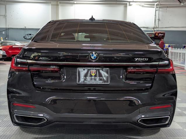 used 2022 BMW 750 car, priced at $55,000