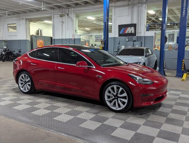 used 2018 Tesla Model 3 car, priced at $24,000