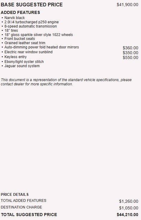 used 2020 Jaguar XE car, priced at $26,500