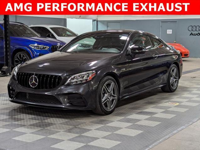 used 2019 Mercedes-Benz AMG C 43 car, priced at $38,540