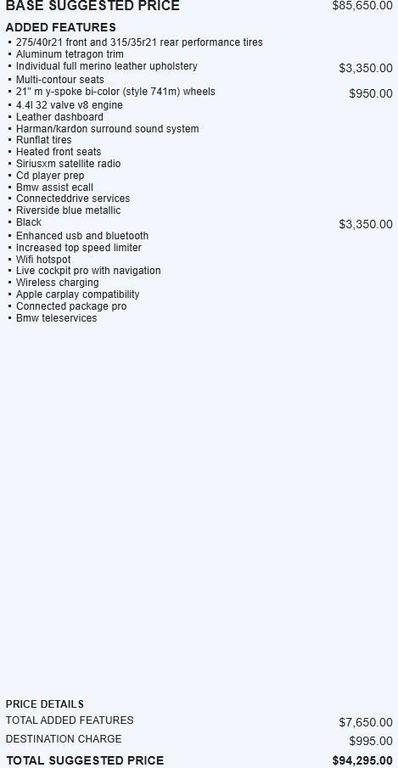 used 2020 BMW X6 car, priced at $55,000