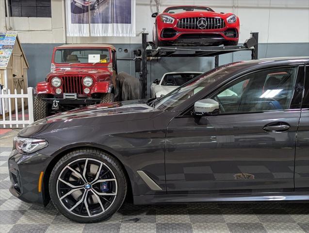 used 2021 BMW M550 car, priced at $53,500