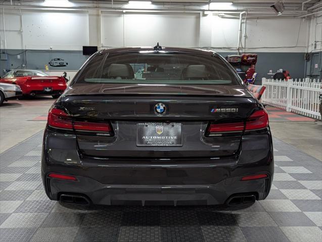 used 2021 BMW M550 car, priced at $53,500