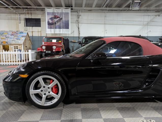 used 2018 Porsche 718 Boxster car, priced at $58,000