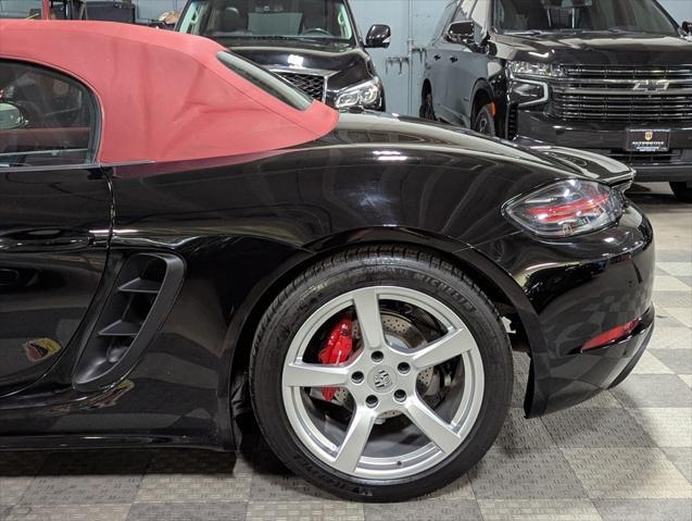 used 2018 Porsche 718 Boxster car, priced at $58,000