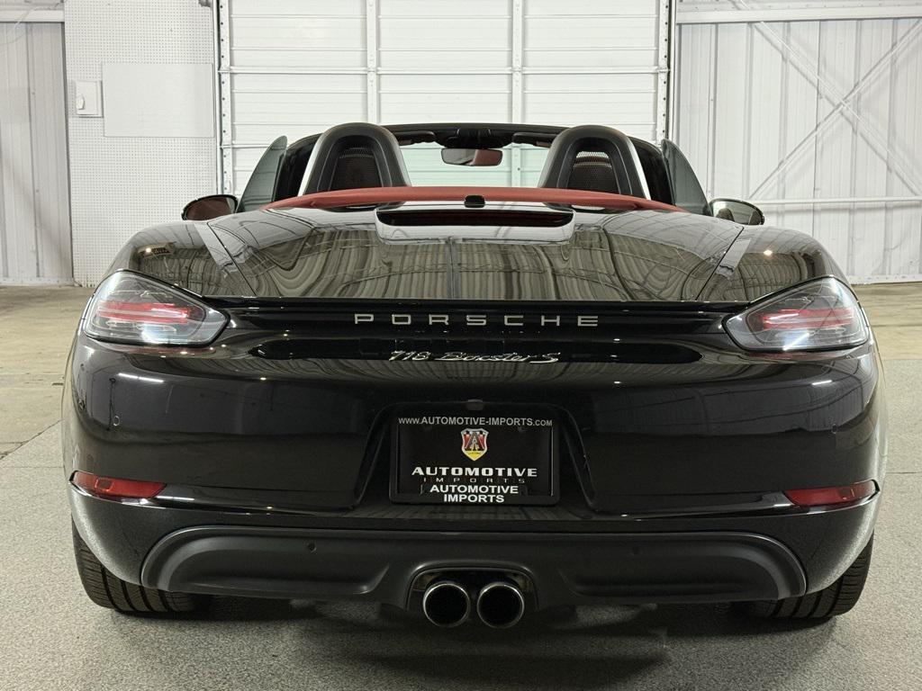 used 2018 Porsche 718 Boxster car, priced at $54,500