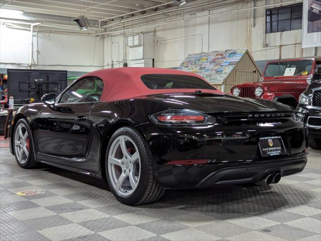 used 2018 Porsche 718 Boxster car, priced at $58,000