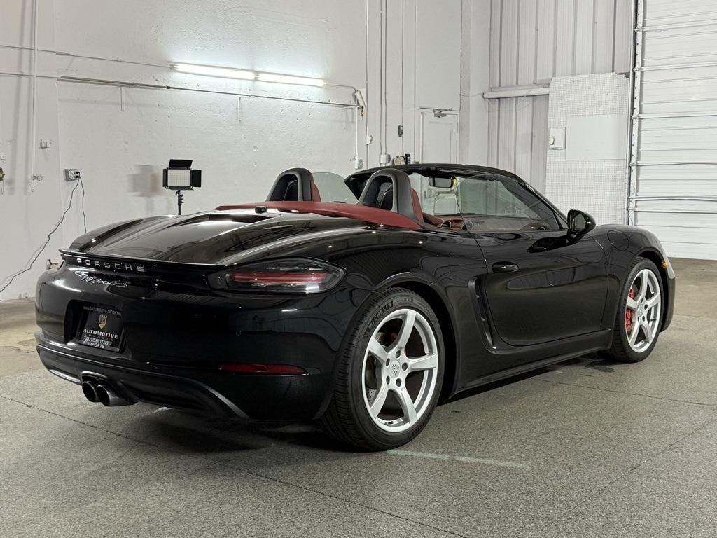 used 2018 Porsche 718 Boxster car, priced at $54,500