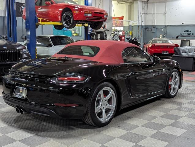 used 2018 Porsche 718 Boxster car, priced at $58,000