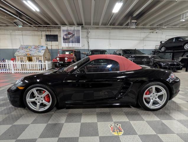 used 2018 Porsche 718 Boxster car, priced at $58,000