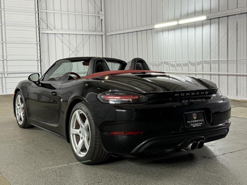 used 2018 Porsche 718 Boxster car, priced at $54,500