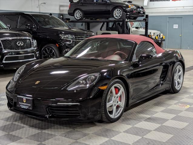 used 2018 Porsche 718 Boxster car, priced at $58,000
