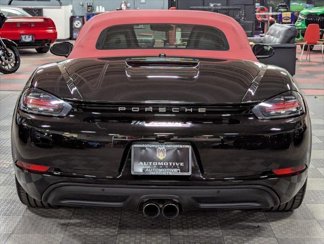 used 2018 Porsche 718 Boxster car, priced at $58,000