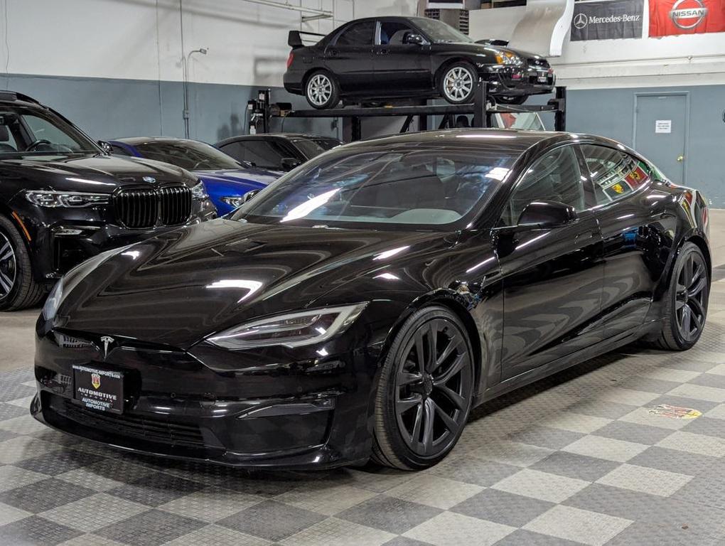 used 2021 Tesla Model S car, priced at $55,500