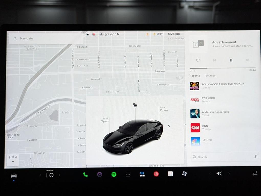 used 2021 Tesla Model S car, priced at $55,500