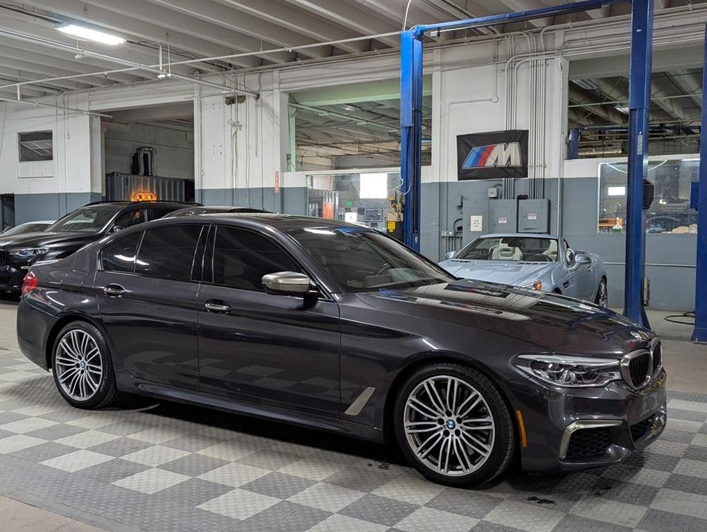 used 2018 BMW M550 car, priced at $35,000