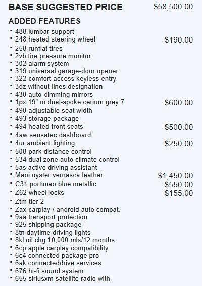 used 2021 BMW M440 car, priced at $45,000