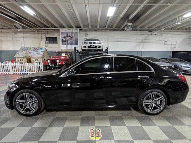 used 2020 Mercedes-Benz AMG C 43 car, priced at $41,235