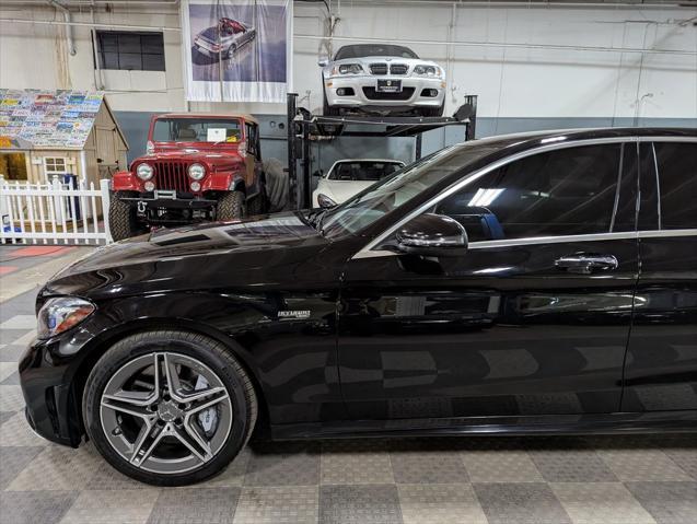 used 2020 Mercedes-Benz AMG C 43 car, priced at $41,235