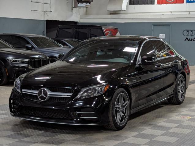 used 2020 Mercedes-Benz AMG C 43 car, priced at $41,235