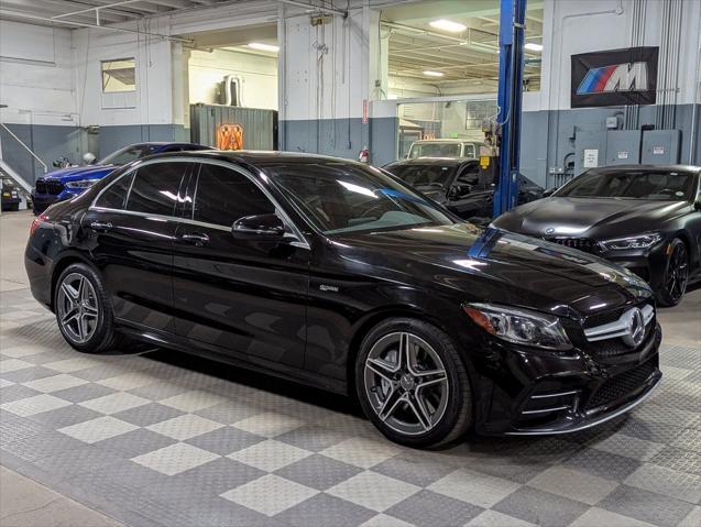 used 2020 Mercedes-Benz AMG C 43 car, priced at $41,235