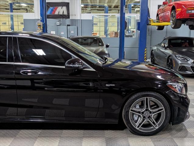 used 2020 Mercedes-Benz AMG C 43 car, priced at $41,235