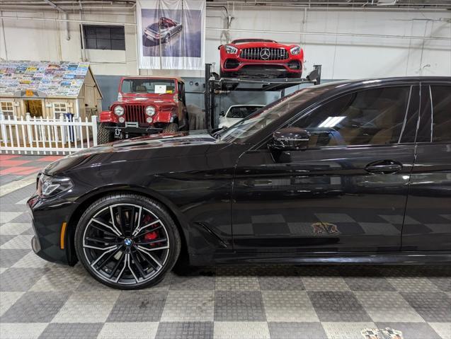 used 2021 BMW M550 car, priced at $50,000