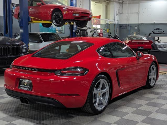 used 2017 Porsche 718 Cayman car, priced at $54,000