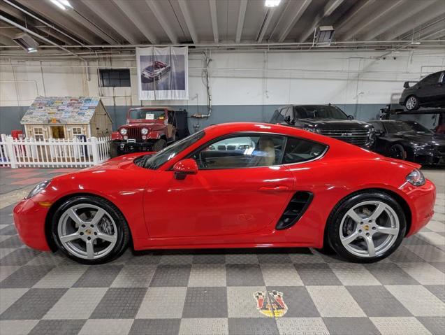used 2017 Porsche 718 Cayman car, priced at $54,000