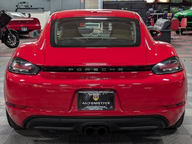 used 2017 Porsche 718 Cayman car, priced at $54,000