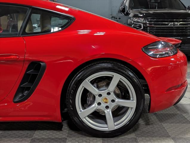 used 2017 Porsche 718 Cayman car, priced at $54,000
