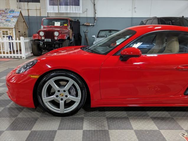 used 2017 Porsche 718 Cayman car, priced at $54,000