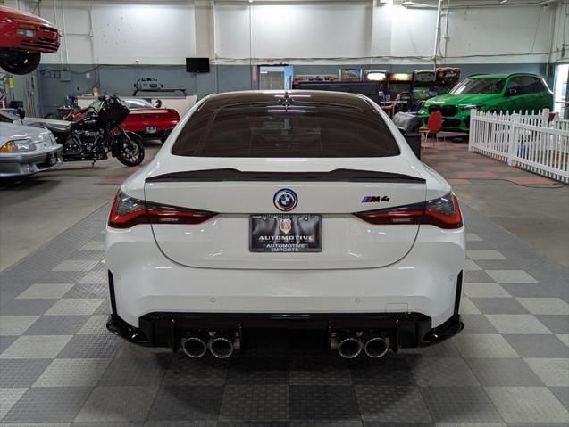 used 2022 BMW M4 car, priced at $73,500