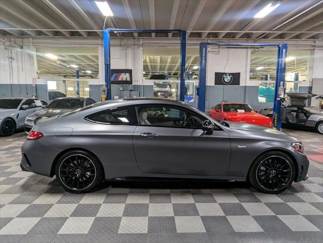 used 2022 Mercedes-Benz AMG C 43 car, priced at $50,000