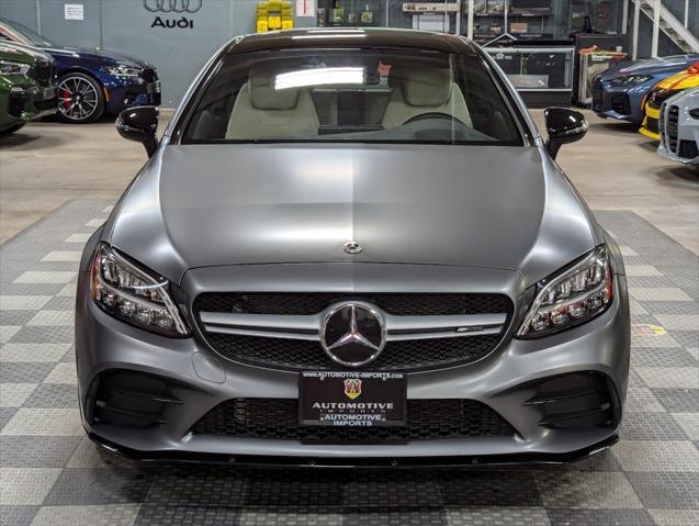 used 2022 Mercedes-Benz AMG C 43 car, priced at $50,000