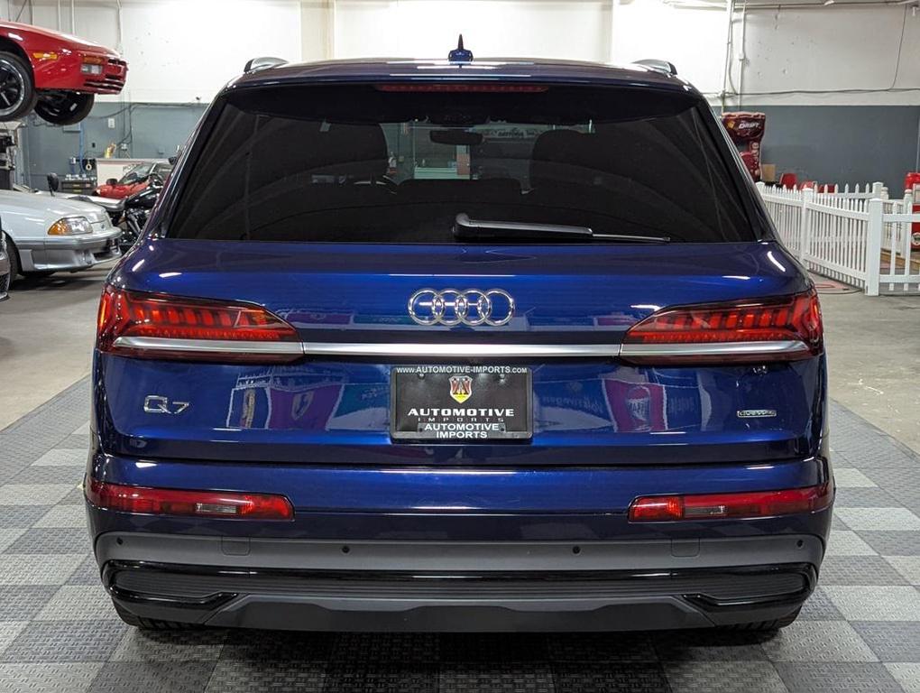 used 2021 Audi Q7 car, priced at $48,000
