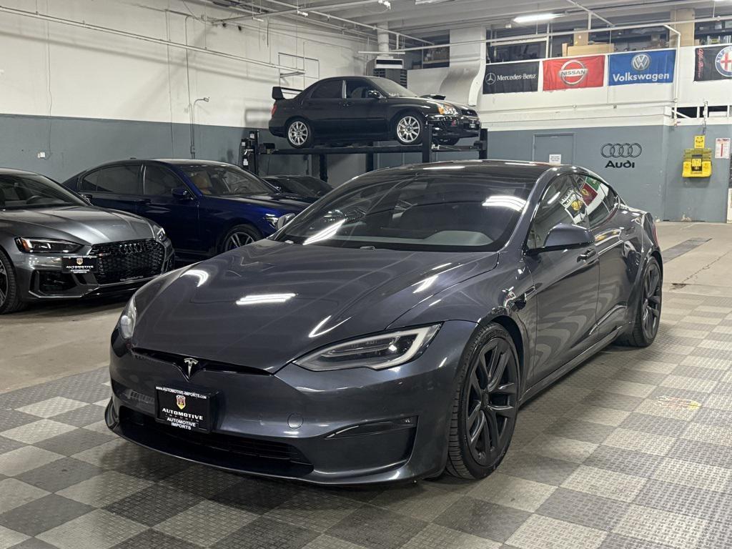 used 2021 Tesla Model S car, priced at $59,990