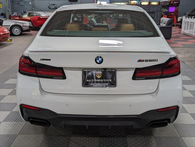 used 2021 BMW M550 car, priced at $56,750